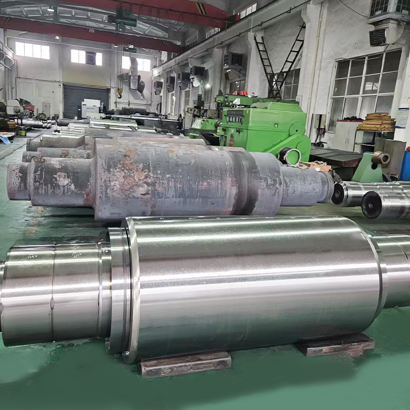 Forged and Machined Work Roll – Alloy Steel, Heat-Treated & Precision Ground for Rolling Mills